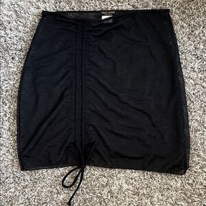 Like New! Mint Swim Sheena Mesh Cover Up Skirt Black in Size M